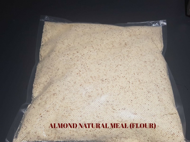500 Gram Natural ALMOND MEAL – ALMOND FLOUR – Vacuum Packed – Free Postage
