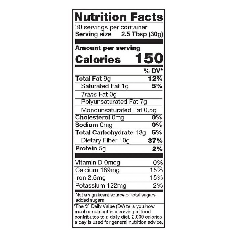 ( 2 Pack) BetterBody Foods Organic Chia Seeds, 2.0 lb, 30 servings gallery