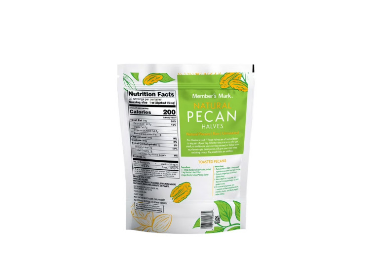 Member's Mark Natural Pecan Halves, 32 oz. gallery