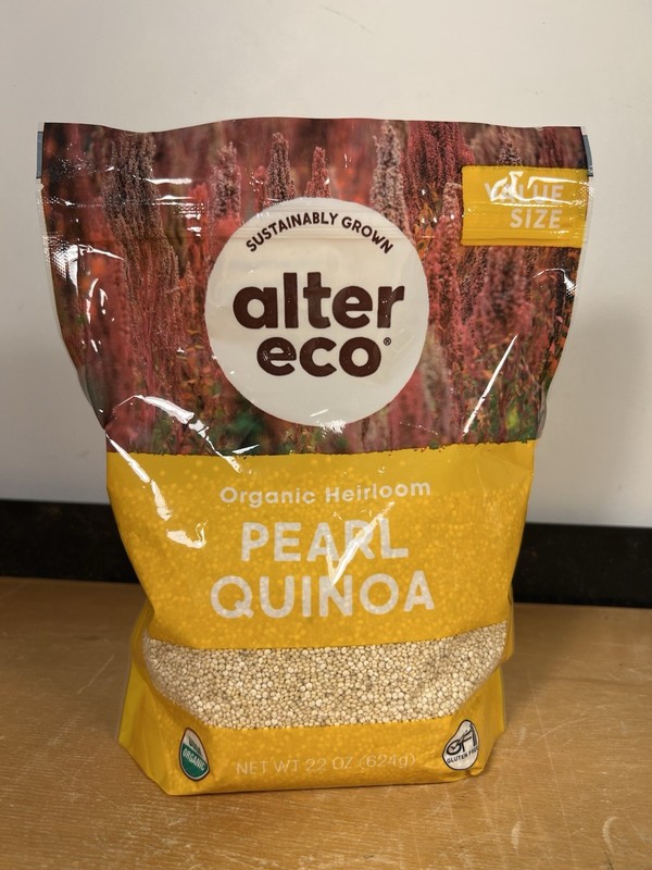 Organic Heirloom Pearl Quinoa, 22 oz (624 g)