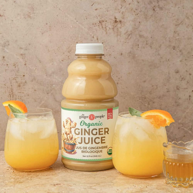 99% Pure Organic Ginger Juice by – Digestive Health, Premium Quality, 32 Fl Oz gallery