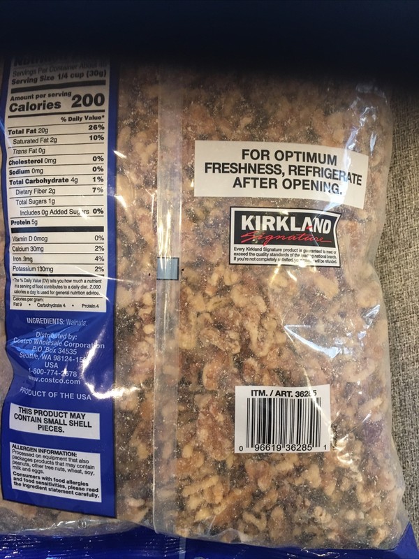 Kirkland Signature Walnuts 3 Pounds (48 Oz) gallery