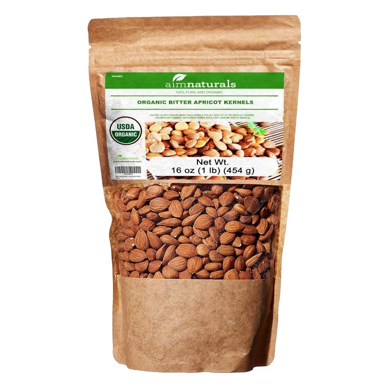Fresh Bitter Apricot Kernels USDA Organic