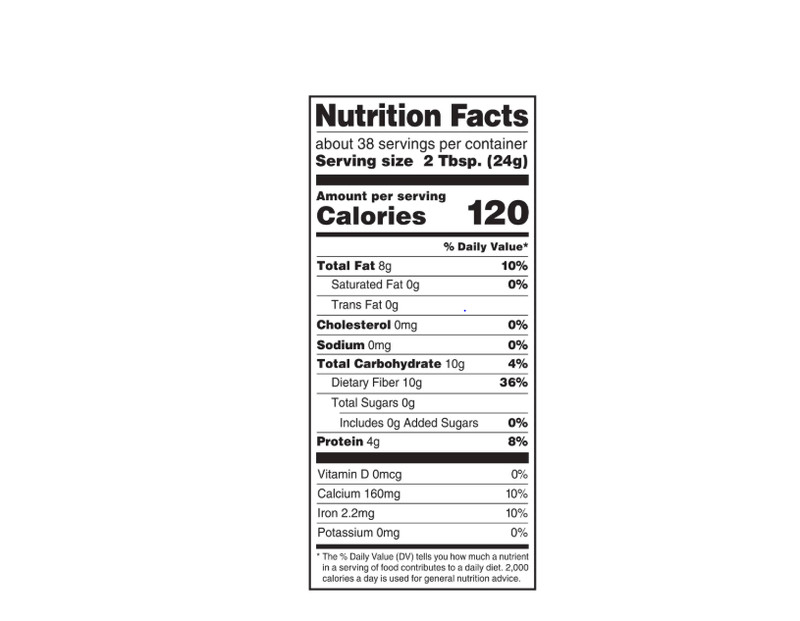 Great Value Organic Chia Seeds 32 oz each (pack of 2) USDA Organic, Gluten-Free gallery
