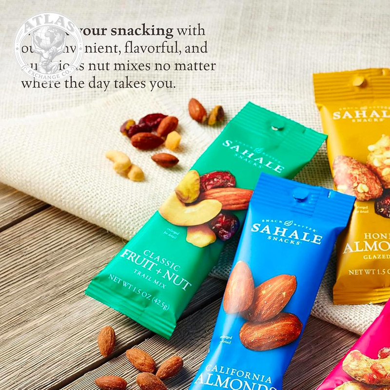 Sahale Snacks Classic Fruit and Nut Trail Mix, 1.5 Oz Grab & Go Bags (18 Packs) gallery