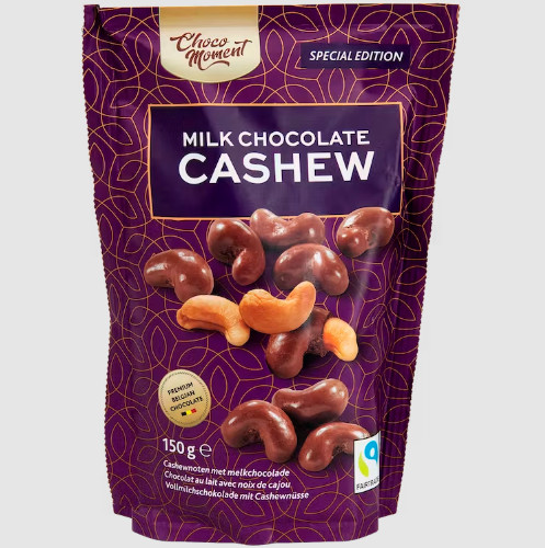 3 x Milk Chocolate CASHEW "Choko Moment" Natural Nut 150 g (5.29 Oz) gallery