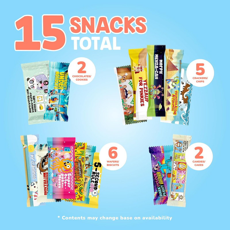 Mega International Snack Box | Premium Exotic Foreign Snacks Unique Food Gifts I gallery