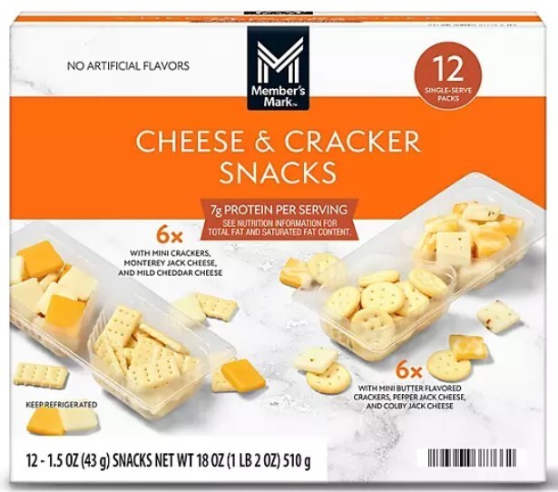 Member’s Mark Cheese and Cracker Snacks, 12 pk.