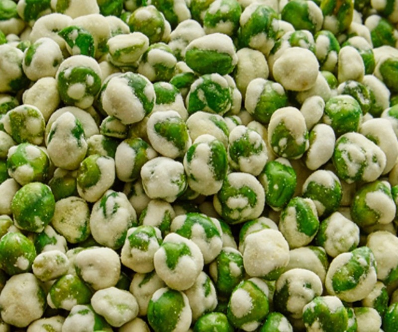 Roasted Peas: Roasted and crispy green peas with a BBQ flavor 200grams gallery