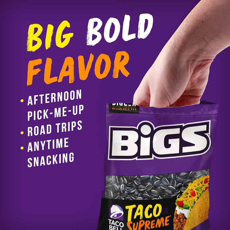 Sunflower Seeds, Taco Bell Taco Supreme Flavor, Easter Basket Stuffer for Sports gallery