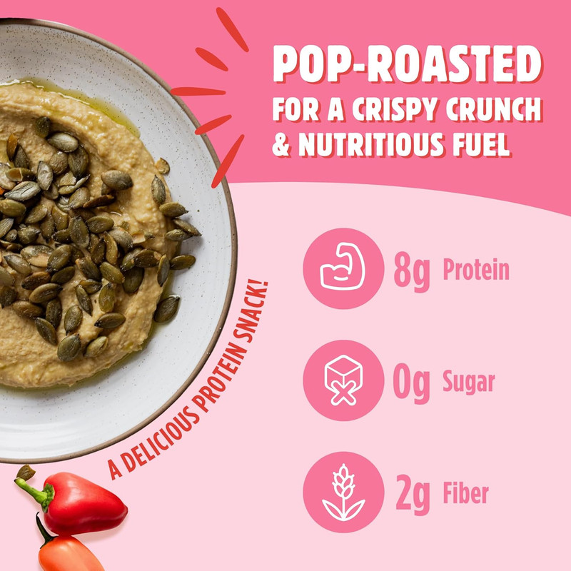 Top Fox Snacks - Organic Pop-Roasted Pumpkin Seeds | Healthy Protein Snacks - Gl gallery