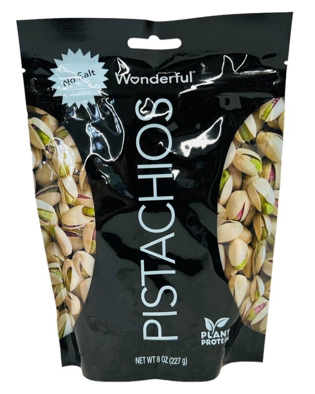 Wonderful Pistachios No Salt 8 oz