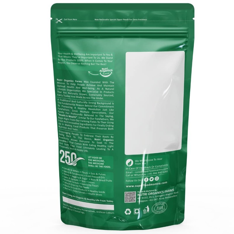Nutri Organics Raw Sunflower Seeds 1kgm gallery