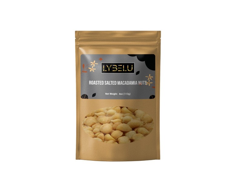 Roasted Salted Macadamia Nuts – 4oz