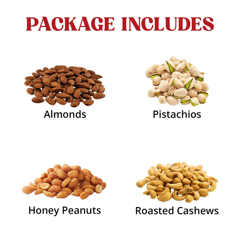 Mothers Day Nuts Gift Basket of Cravings Gourmet Nuts Collection, Premium Mixed gallery