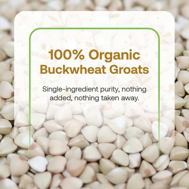 Quay Naturals Organic Buckwheat Flour, 2Lbs | Gluten-Free, Non-Gmo, Vegan | USA gallery