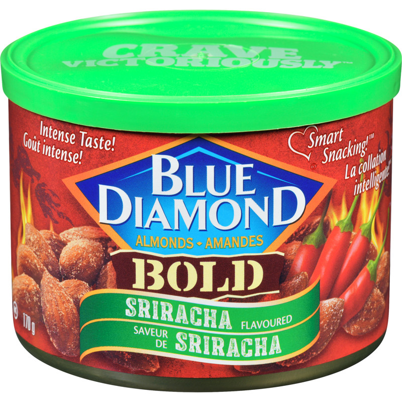 2-Pack Blue Diamond Bold Almonds Sriracha Flavoured