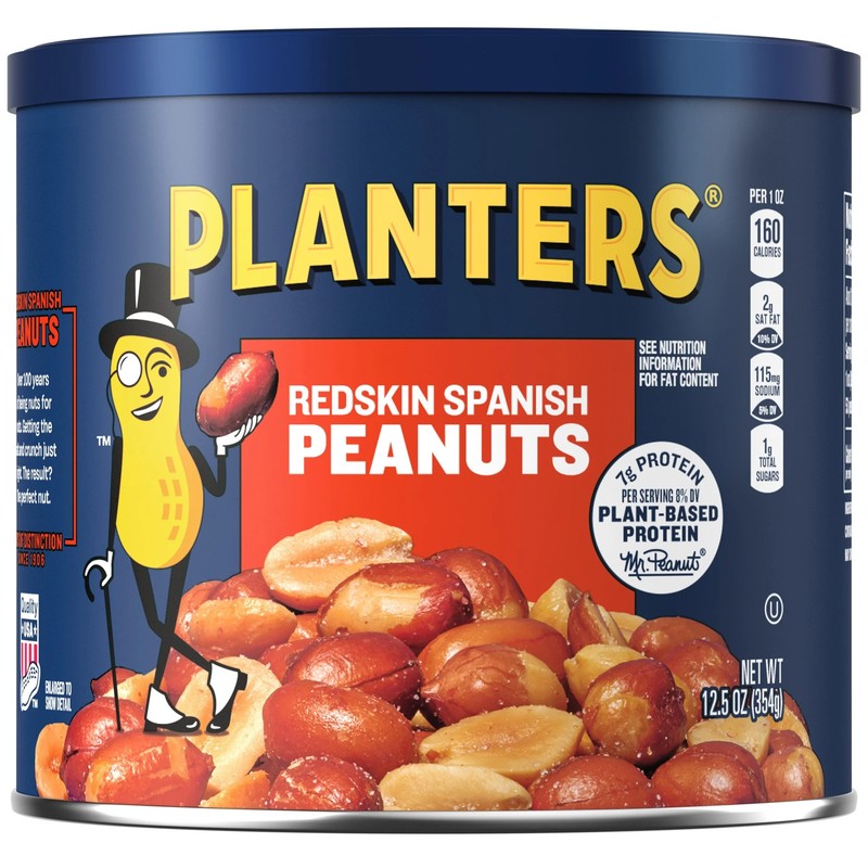 Roasted Salted Spanish Peanuts Planters Redskin gallery