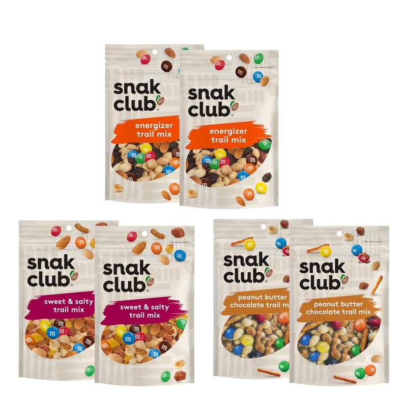 Trail Mix Variety Pack, Protein Snacks, Includes Energizer Trail Mix, Sweet a...
