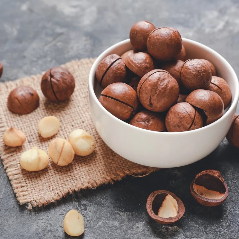 Guoyunge Roasted Macadamia Nuts 250g 500g Original Milk Salted Crunchy Snack