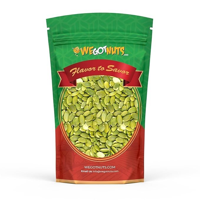 Raw Pumpkin Seeds 5 Lbs Pepitas No Shell Natural Snack for Baking Salad Topping gallery