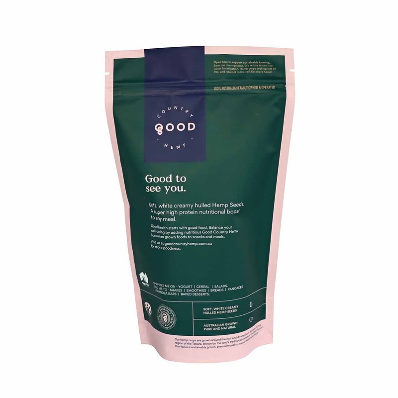 Good Country Hemp – Hemp Seeds 250g Hemp Store Organic Vegan Plant Based