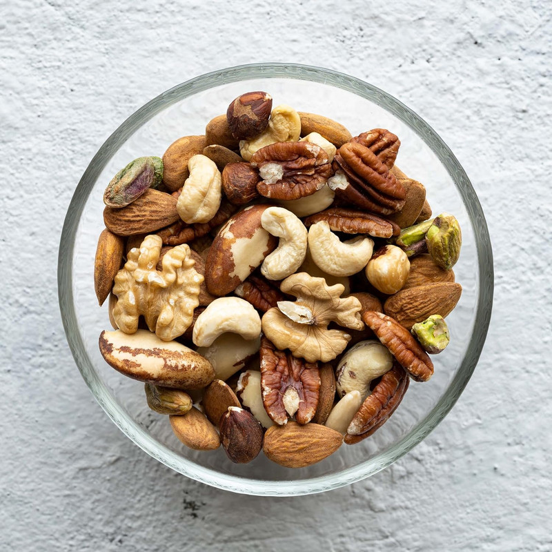 Raw Mix Nuts, 1 Lb, Premium Natural Mixed Nuts with Almonds, Walnuts, Pistachios gallery