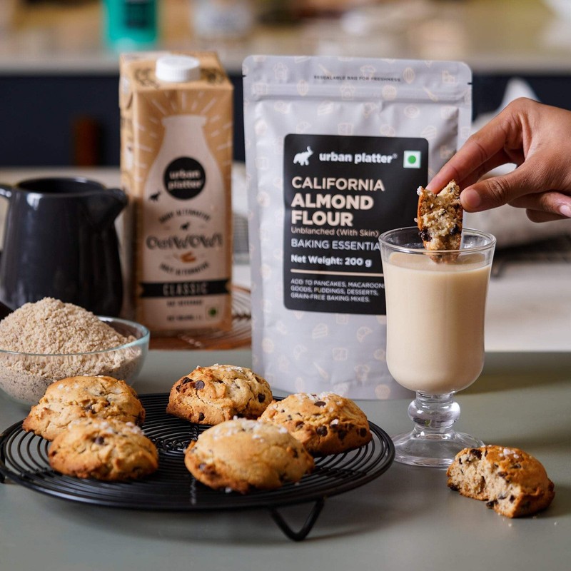 Urban Platter Natural Almond Flour, 200 g gallery