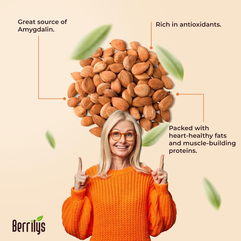 Berrilys Organic Bitter Apricot Kernels - Usda Certified Organic Bitter Apricot gallery