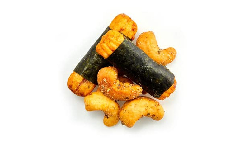 Sushi Cashew Mix, 1 Lb (16 Oz), Non-Gmo, Vegan, Crunchy Savory Snack with Rice C gallery