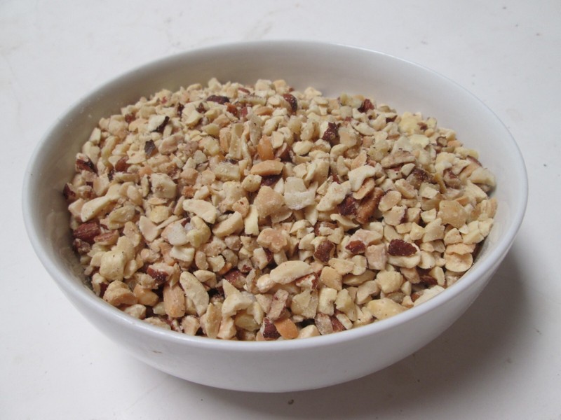 Nut Topping ( Chopped Nut Mix ), 5 lbs / box-greenbulk