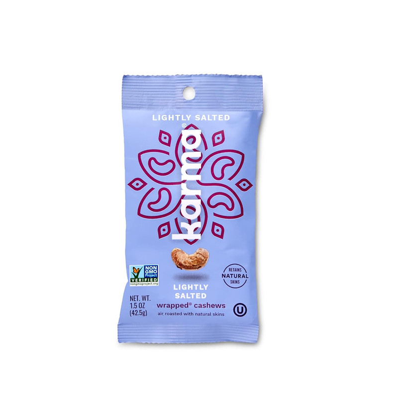 Lightly Salted Cashews with Skin by Karma Nuts Whole Roasted Vegan Gluten Free gallery