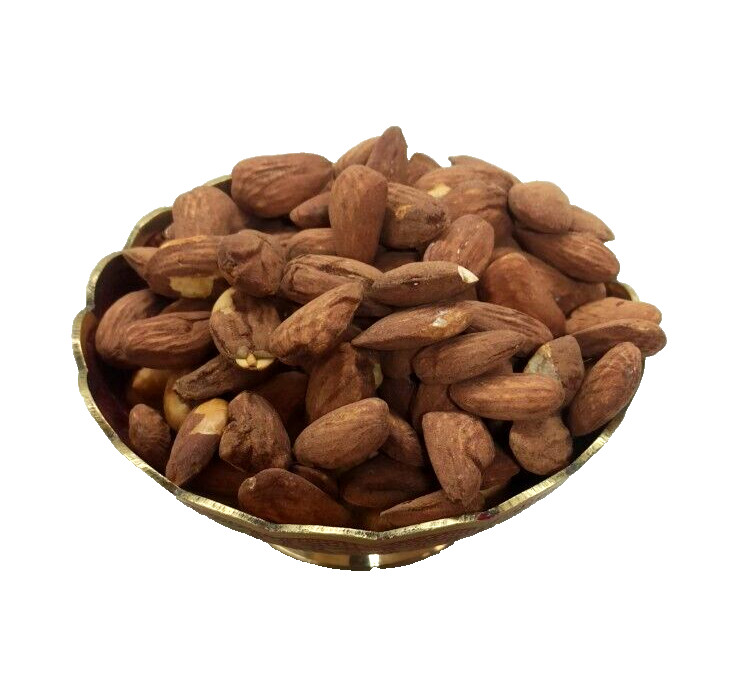 Roasted Almonds Nuts Salted and Freshly Hand Made in Holy Land Jerusalem gallery