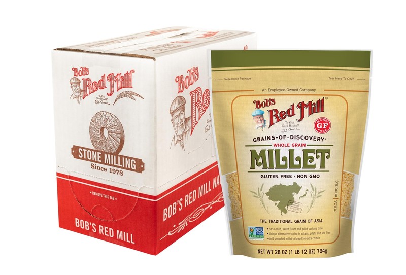 Whole Grain Millet, 28oz (Pack of 4) – Whole Grain, Vegan, Kosher