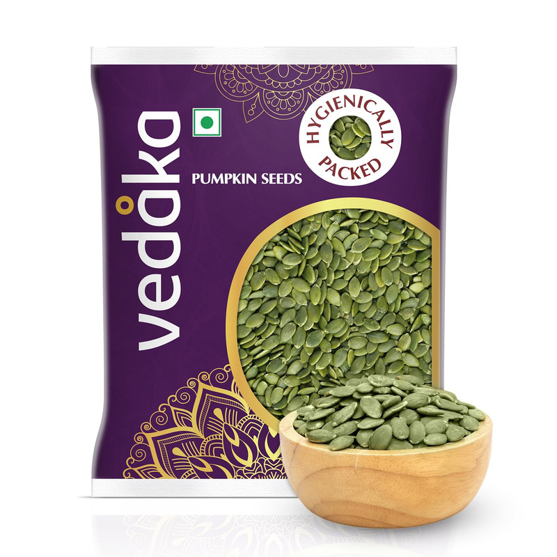 Premium Raw Pumpkin Seeds by Vedaka Immunity & Skin Health 200 gm Free Ship