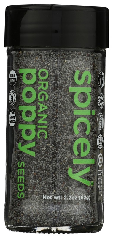 Organic Poppy Seeds By Spicely 2.2 Oz Spice 3 Pack gallery
