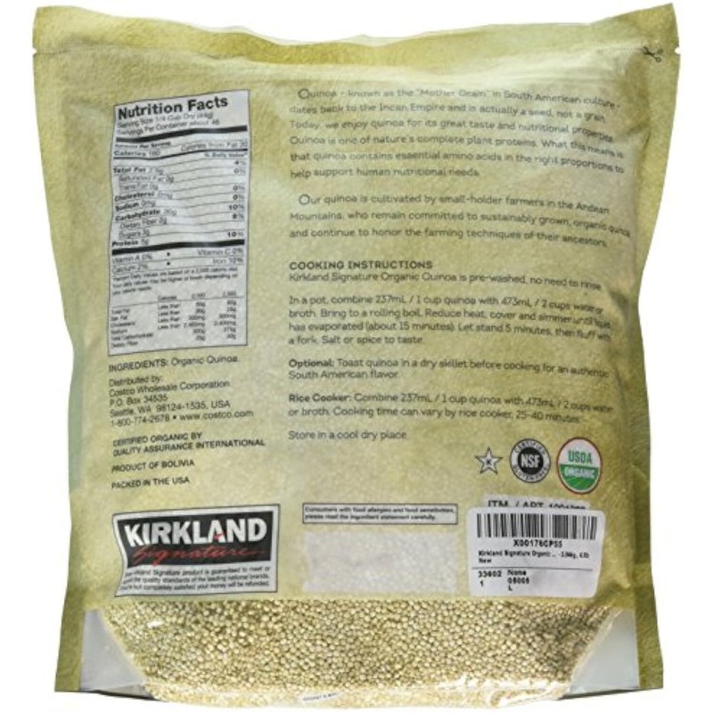 Kirkland Signature Organic Gluten-Free Quinoa From Andean Farmers To Your Table gallery