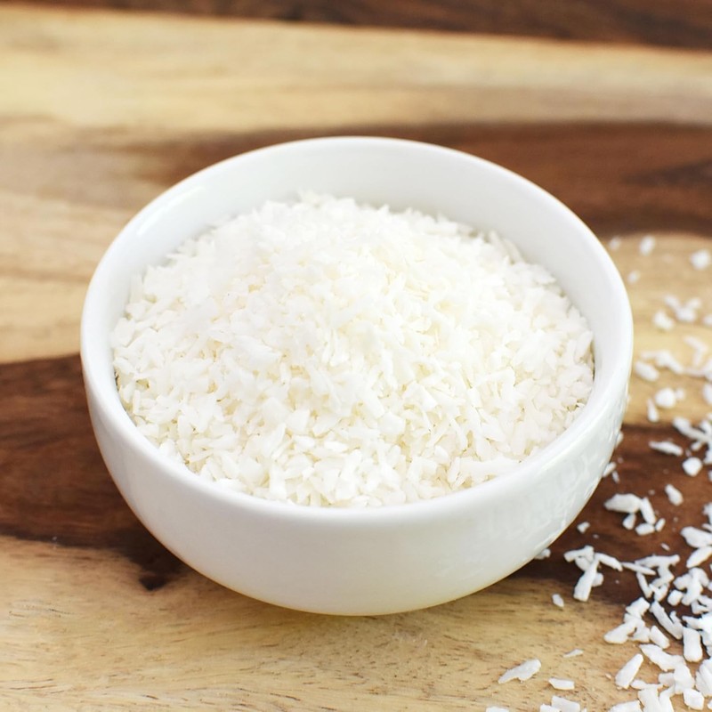 Organic Shredded Coconut 2lb Unsweetened Gluten Free Keto Baking gallery