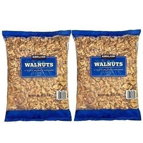 2 Pack | Kirkland Signature Walnuts, 3 Pounds