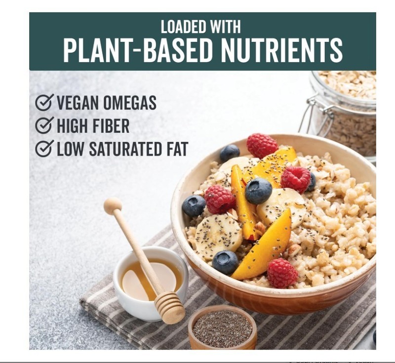 Viva Naturals chia seeds 2 lbs | omega3, protein | smoothies, salads gallery