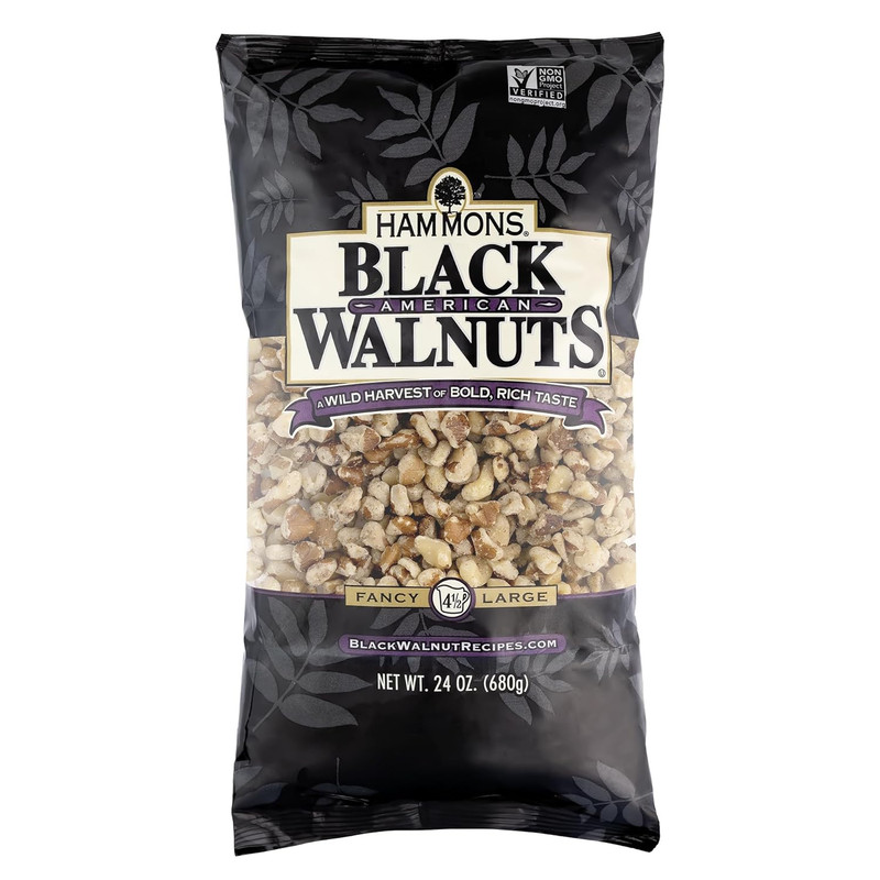 Fancy Large Black Walnuts -Wild Harvested - Non-Gmo - Gluten-Free - High Protein