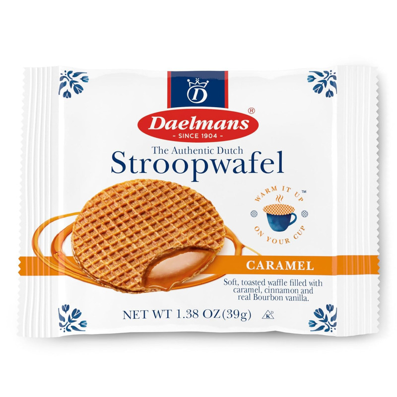 Daelmans Stroopwafel Caramel - the Original Stroopwafels, Toasted Dutch Waffle C gallery