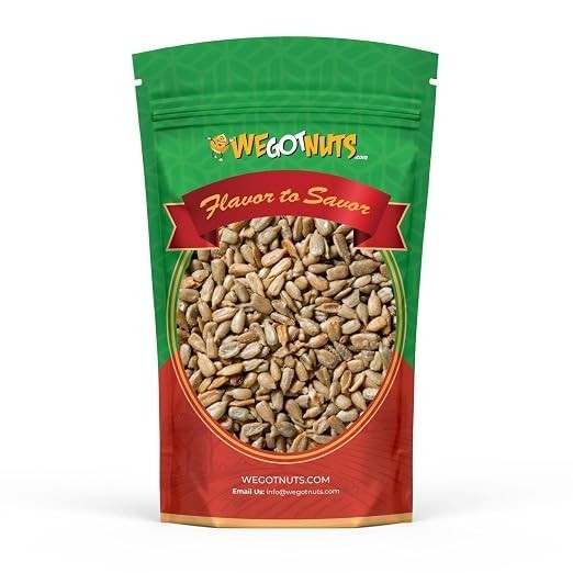 Roasted Unsalted Sunflower Seeds 4 LB No Shell Resealable Bag Kosher Snack gallery