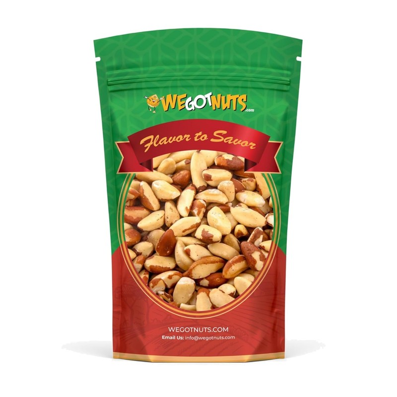 Freshly Packed Brazil Nuts – 3 lbs Resealable Bag