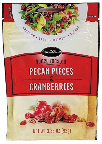Mrs. Cubbisons Honey Roasted Pecan Pieces and Cranberries 2 Pack gallery