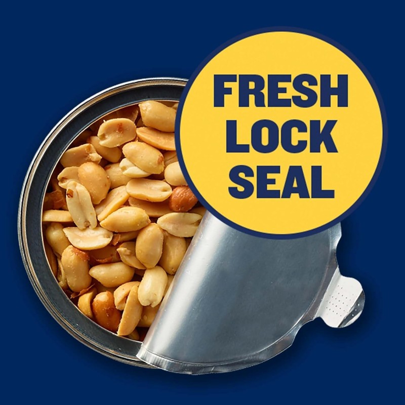 Deliciously Salted Peanuts in 9.5 oz Canisters, Pack of 6 - Your Perfect Snack gallery