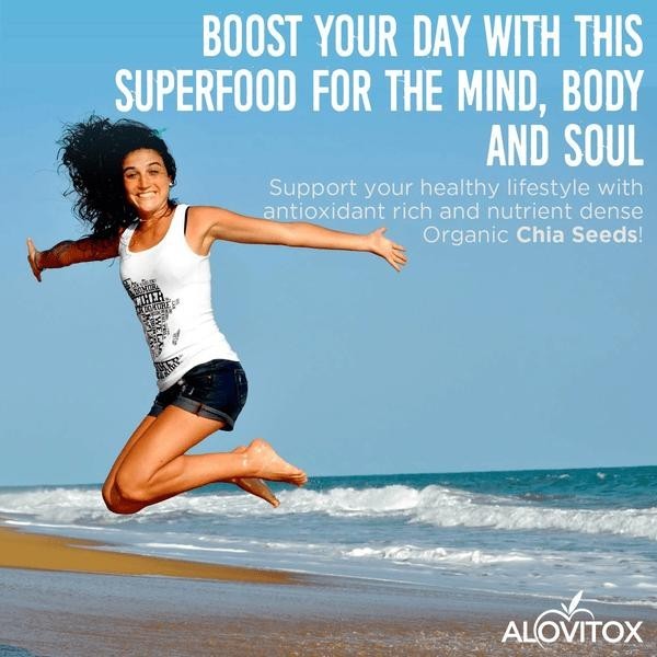 ALOVITOX Organic Chia Seeds - 16 oz gallery