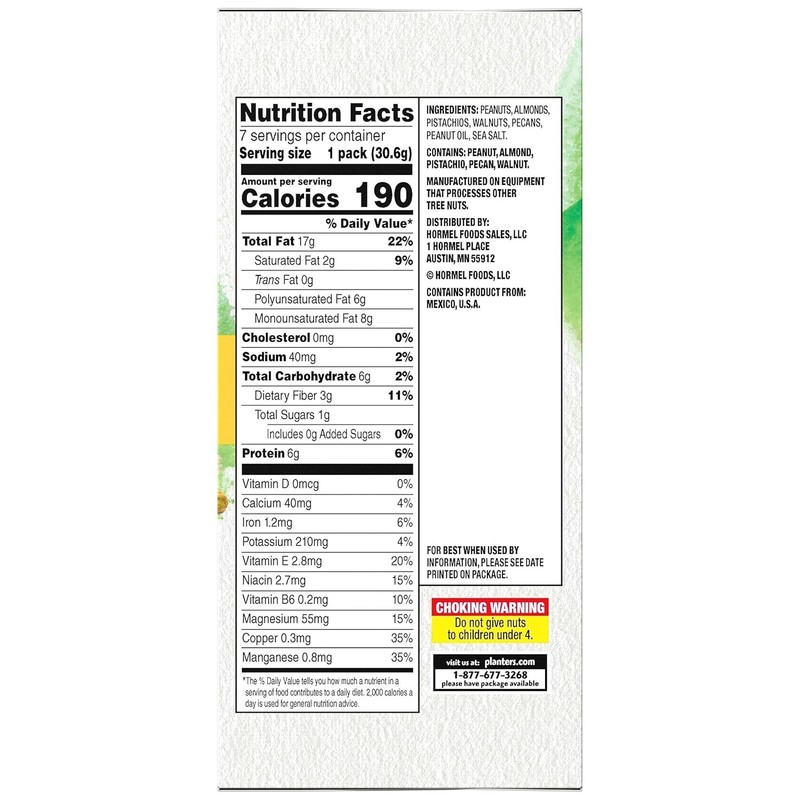 NUT-rition Heart Healthy Nut Mix – 7 Individual Pouches, Keto-Friendly Snack gallery