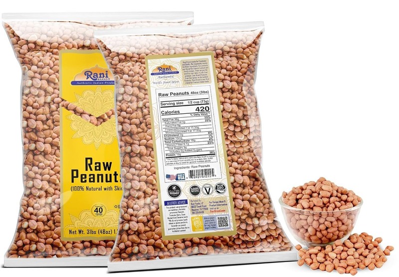 Bulk Rani Peanuts 48oz - & Kosher, Spanish Grade, Nutritious Snack gallery