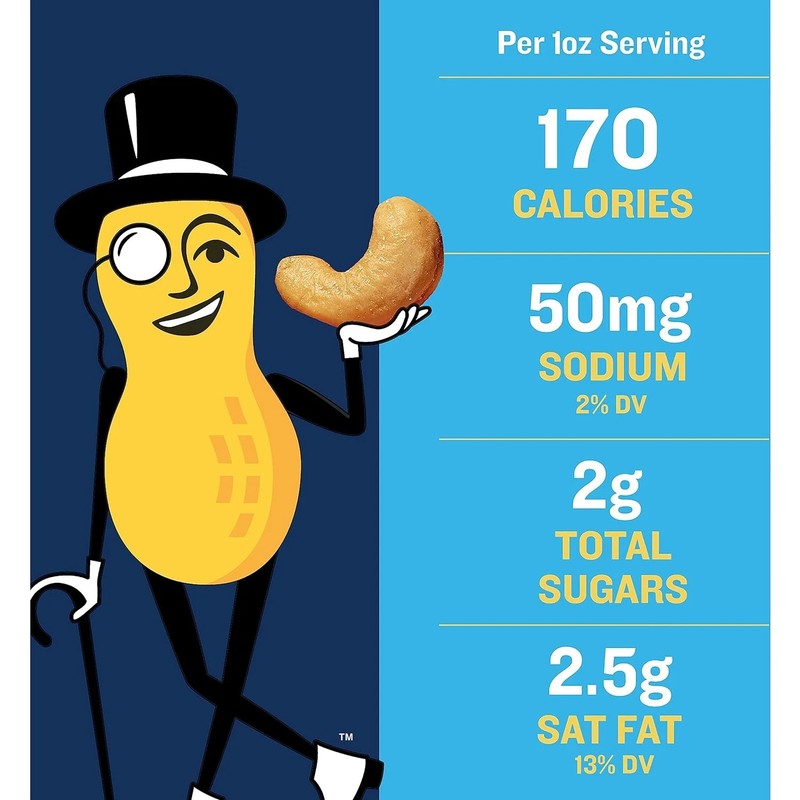 Deluxe Lightly Salted Whole Cashews, Party Snacks, Plant-Based Protein, Quick Sn gallery